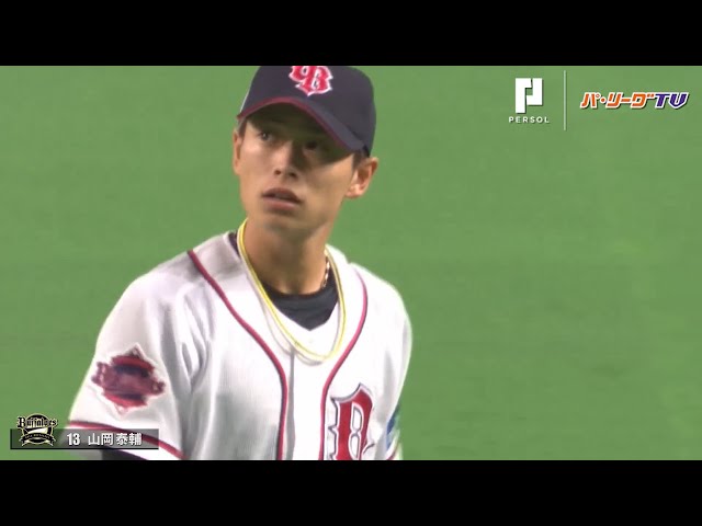 バファローズ・山岡 9回123球被安打4で今季初完封