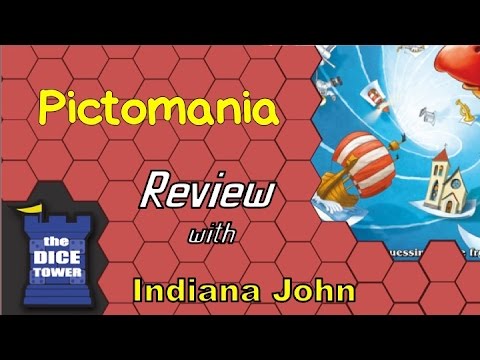 Indiana John (The Dice Tower) Reviews Pictomania