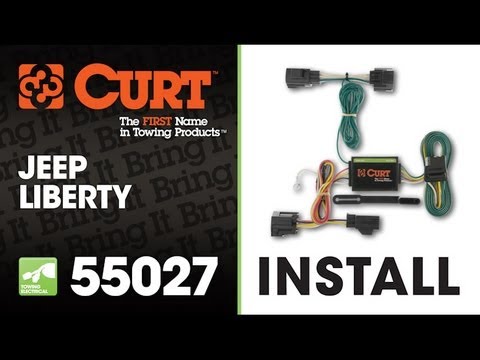 Trailer Wire Install: CURT 55027 on 2012 Jeep Liberty