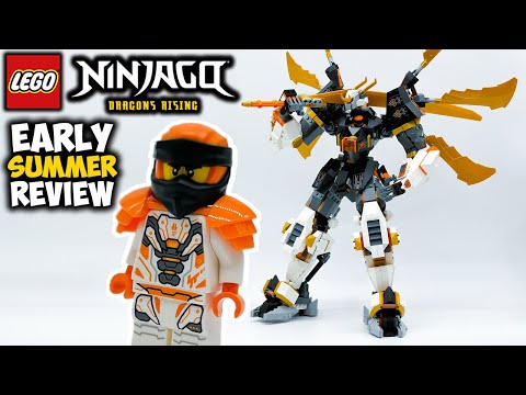 Cole's Titan Dragon Mech EARLY Review! LEGO Ninjago Dragons Rising Set 71821