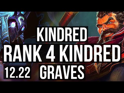 KINDRED vs GRAVES (JNG) | Rank 4 Kindred, 12/5/13, Rank 22 | KR Challenger | 12.22