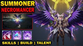 MU ORIGIN 3 ASIA -  SUMMONER NECROMANCER | SKILLS TALENTS BUILD COMBO | MenchDrey