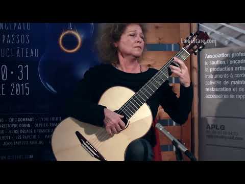 Salon des luthiers Issoudun 2015  - Valérie Duchâteau - Guitare Gaëlle Roffler Divergente