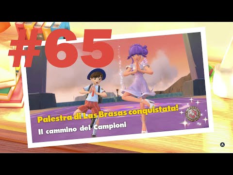 Pokémon Scarlatto-#65-La palestra di Las Brazas: Tulipa e il tipo psico-Walkthrough ITA-Guida