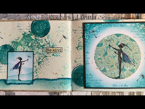Monday Mindfulness, Be Kind With Olivia by Jo Rice #laviniastamps #journalling