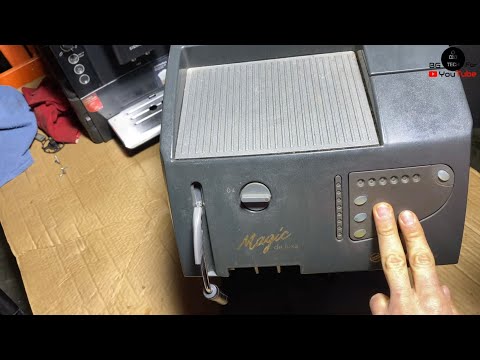 4K ✅ Saeco Magic De Luxe - TEST Mode ✅ Coffee Machine ✅ How to Test Coffee machine in TEST Mode
