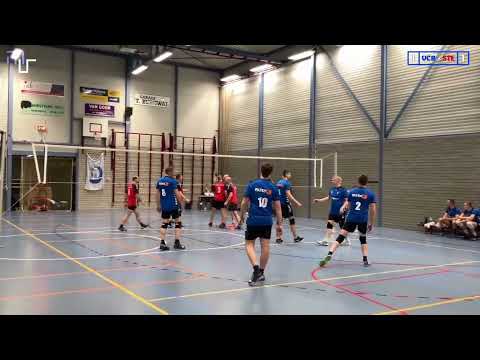Volleybal Heren 1e Klasse E: V.C.R. H1 - Steevast H1 [29-03-2023]