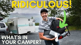 8 RIDICULOUS Things You Won't Believe We Bring Camping!