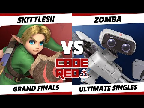 Code Red: LUA4 GRAND FINALS - SKITTLES!! (Young Link) Vs. Zomba (ROB) SSBU Ultimate Tournament