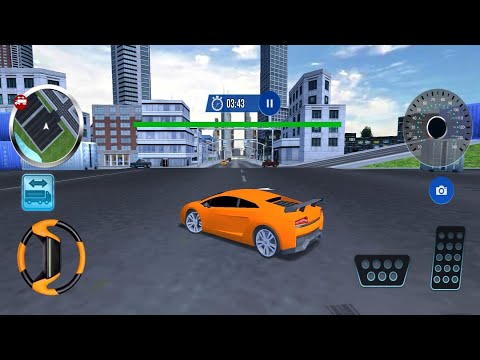 City Driving: US Police Multi Level Car Transporter #1 Android Gameplay