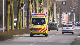 preview picture of video 'Verschillende ambulances met spoed in Gorinchem.'