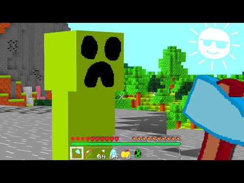 PROVO A FINIRE MINECRAFT DISEGNATO COME CARTONE ANIMATO - ITA