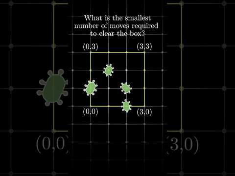 The lattice bacteria puzzle