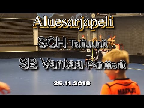 P09 SCH Taifuunit vs SB Vantaa Pantterit 25 11 2018