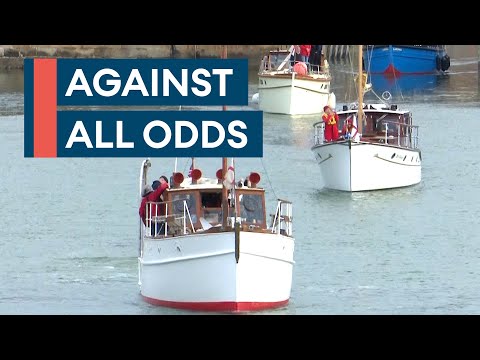 Return of the heroes: 85 years on the Little Ships of Dunkirk hit the waves again