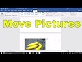 How To Move Pictures In Microsoft Word-Tutorial