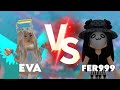 『 EVA VS FER999 』WHO WILL WIN ? | Blox Fruits | @fer999 | El Combo God