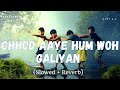 Chhod Aaye Hum Woh Galiyan Slowed Reverb Hariharan Suresh Wadkar Vinod Sehgal Kay Lofi 3 O