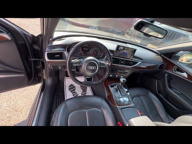 2015 AUDI A6 SEDAN 4-CYL, TURBO, 2.0 LITER 2.0T PREMIUM PLUS SEDAN 4D