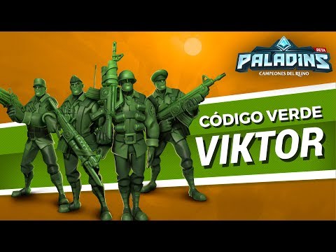 Revelación de aspecto CÓDIGO VERDE VIKTOR - Paladins