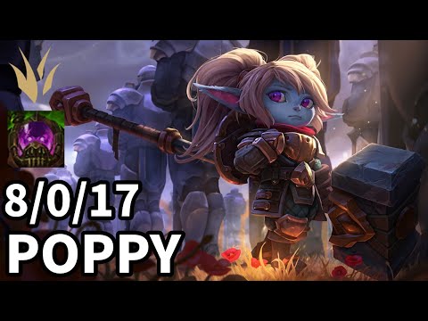 Poppy Jungle vs Fiddlesticks - Ranked Challenger - Patch KR 12.16