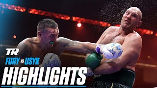 Oleksandr Usyk DECISIONS Tyson Fury To Become Undisputed | FIGHT HIGHLIGHTS