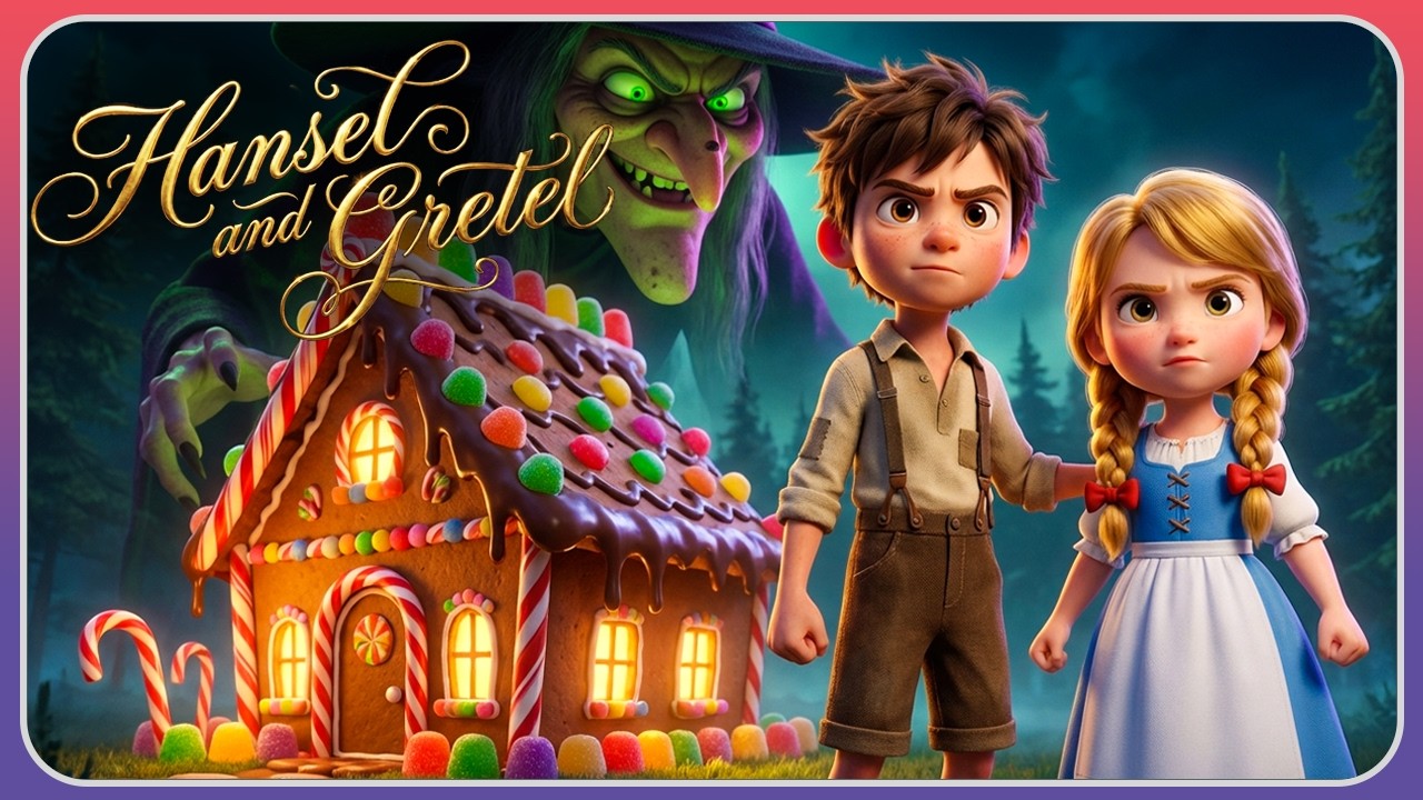 Hansel and Gretel - A Magical Retelling of the Dark Forest and Candy House | Full 3D Animation