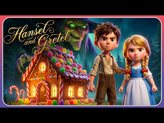 Hansel and Gretel - A Magical Retelling of the Dark Forest and Candy House | Full 3D Animation SDDEFAULT Thumbnail