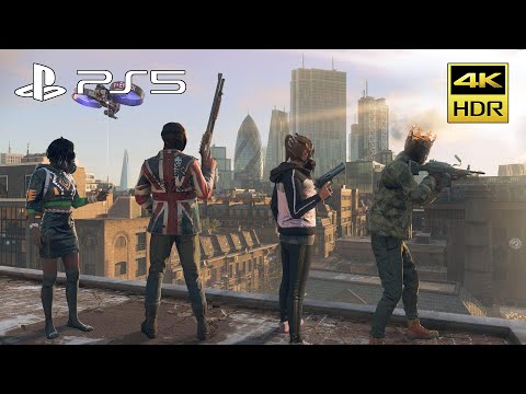 Watch Dogs Legion (Ps5) 4K 60FPS HDR Gameplay