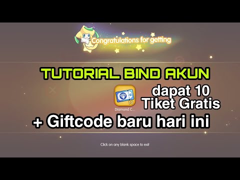Cara Bind Akun, Claim 10x tiket gratis + Giftcode Baru (Buruan!!!) - Pocket Incoming