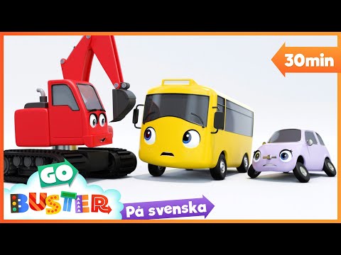 Buster och de olika formerna | Go Buster Svenska - tecknade filmer för barn