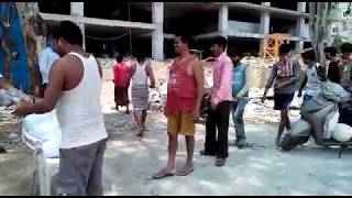 Covid 19 - Distributed Satvik meals to the needy at Vanansthalipuram, Hyderabad