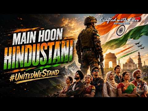 Main Hoon Hindustani – Patriotic Hindi Song | AIStudio-Music video thumbnail