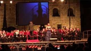 preview picture of video 'My Heart Will Go On (Titanic) - Mercedes Vidale - Castle Marostica Italy'