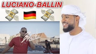 ARAB REACTION TO GERMAN RAP BY LUCIANO - BALLIN **AMAZING**