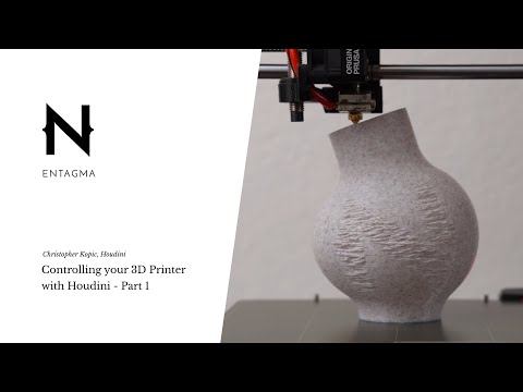Controlling your 3D Printer with Houdini - Part 1