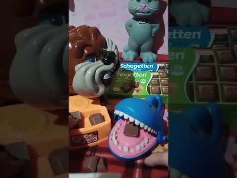 amazing shark🦈Schogetten Alpine Milk Chocolate eating.#shorts #trending  #viral