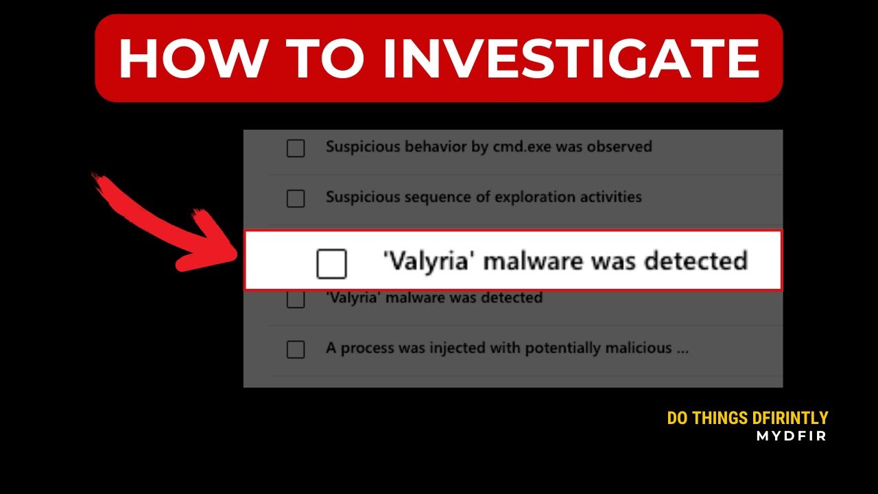 REAL SOC Analyst Investigation | MALWARE DETECTED | MYDFIR SOC Community