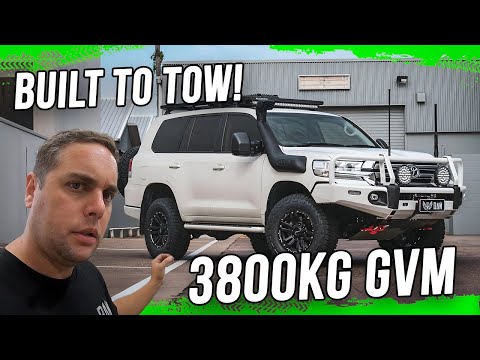 The Secret to Making Your 200 Series Land Cruiser a Towing Beast: Kings 4200kg GVM | Part 1
