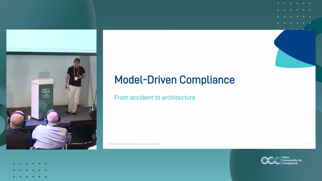 Stay ahead of the regulatory tsunami - Model driven compliance and governance