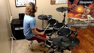 RHAPSODY // Flames of Revenge // Drum Cover by Christian Carrizales