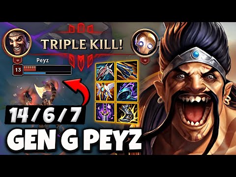 Draven vs Kalista ADC [ Gen G Peyz ] Patch 14.4 Korea Challenger ✅