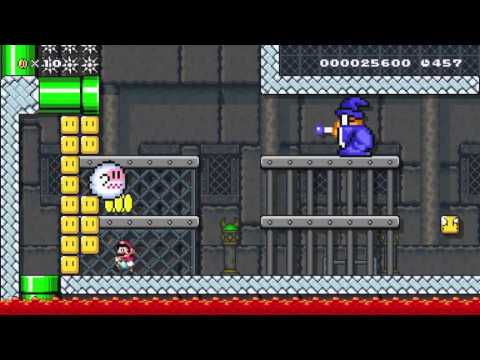 Super Mario Maker (WiiU) - "Magikoopa's Magic Saves the Day!" by Filthykur