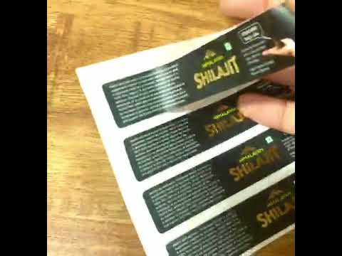 LATEBLES Printed Foil Label