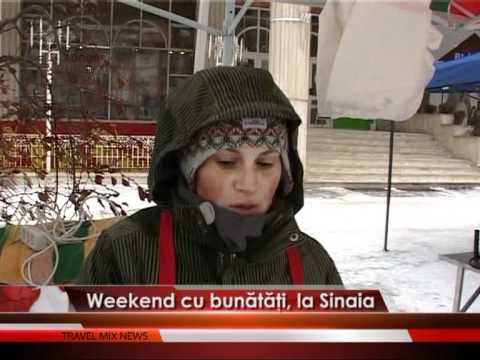 Weekend cu bunătăţi, la Sinaia