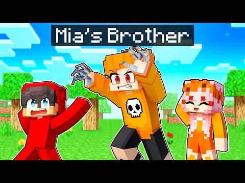 I Met Mia's BROTHER in Minecraft!