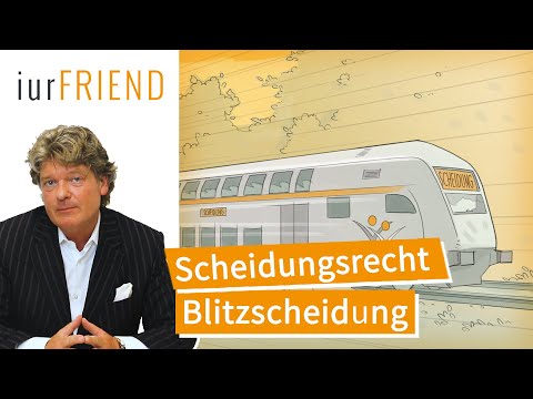 Scheidung: Gibt es eine Blitzscheidung / schnelle Scheidung?