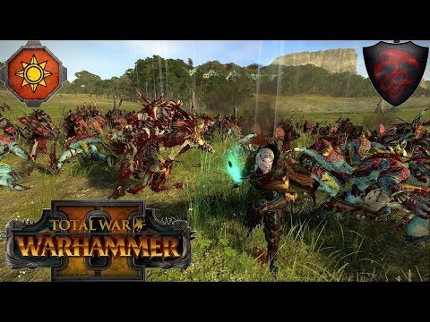 Clever Girl! Youtuber Tournament! - Lizardmen vs Vampire Counts | Total War Warhammer 2 Quick Battle
