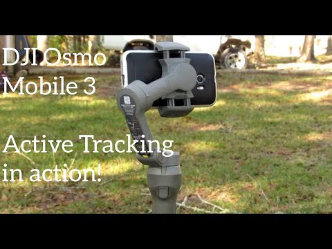DJI Osmo Mobile 3 Active Tracking in action TEST