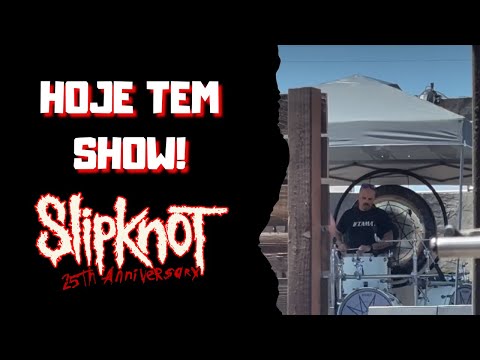 SLIPKNOT VOLTA AOS PALCOS E A LINDA BATERIA DO ELOY!